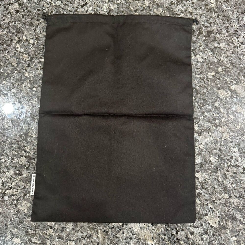 3 Alexander Wang Dust Bag Black Drawstring Cover Protector Storage Gift 17.5x13 - Picture 7 of 16
